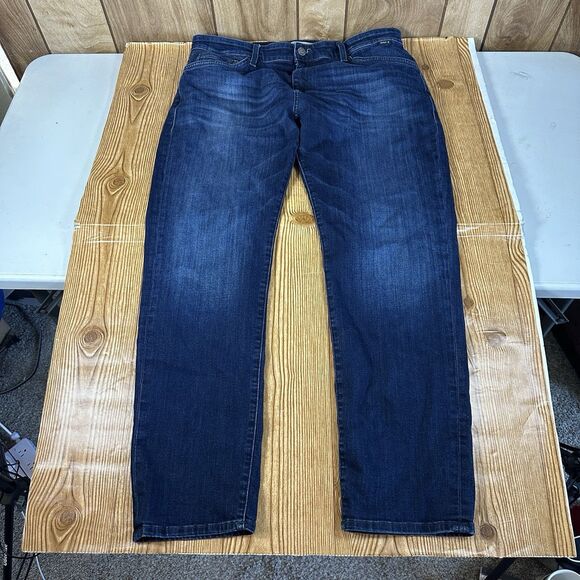 Mavi Jeans Men’s 36x29 Marcus Blue Slim‎ Fit Straight Leg Medium Wash Stretch - Picture 2 of 16